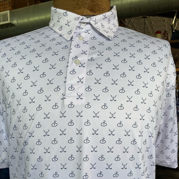 American Fit Polo Golf Print (multiple sizes) - Picture 2 of 5